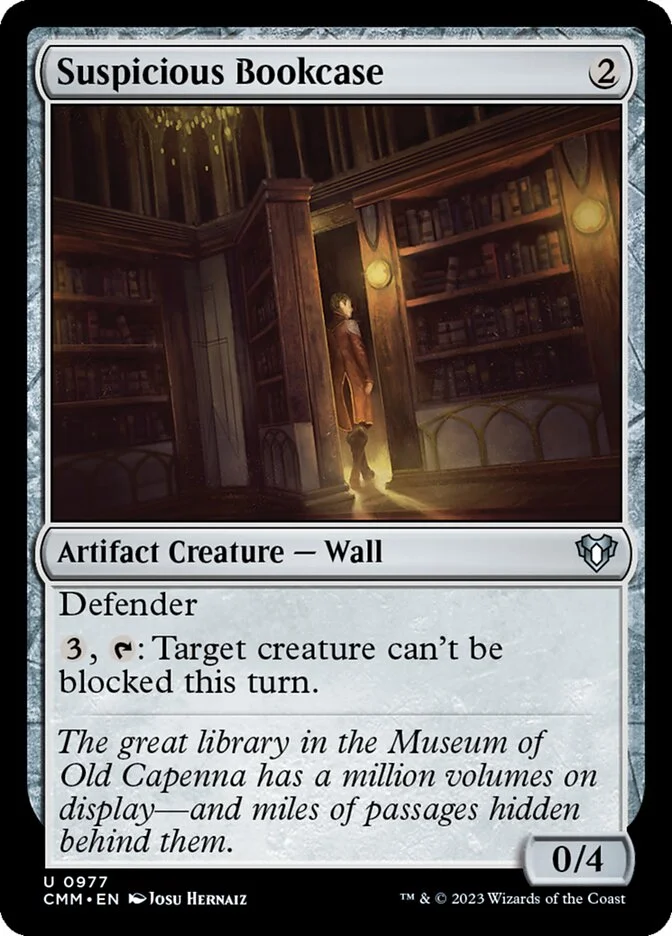 Suspicious Bookcase 「CMM/977」「EN」