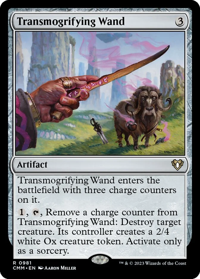 Transmogrifying Wand 「CMM/981」「EN」