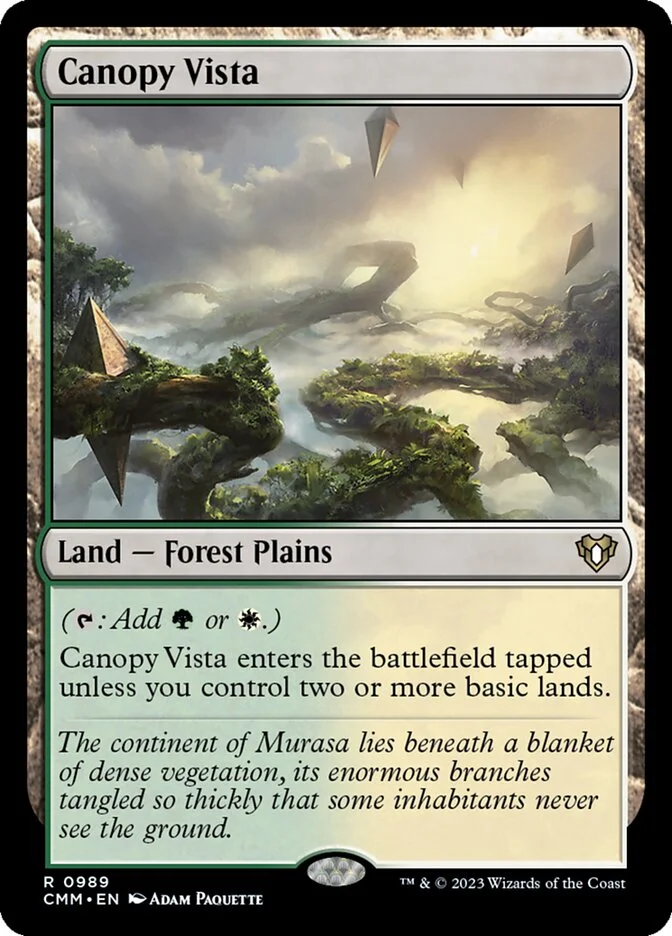 Canopy Vista 「CMM/989」「EN」