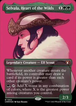 Selvala, Heart of the Wilds 「CMM/1064」「EN」