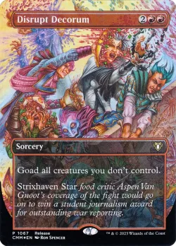 Disrupt Decorum 「CMM/1067」「EN」