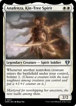 Anafenza, Kin-Tree Spirit #11 · Magic: The Gathering
