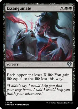 Exsanguinate #156 · Magic: The Gathering