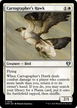 Cartographer's Hawk #18 · Magic: The Gathering