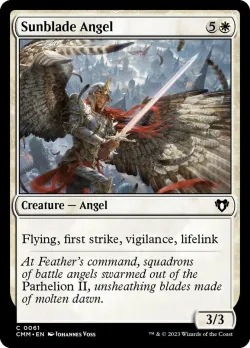 Sunblade Angel #61 · Magic: The Gathering