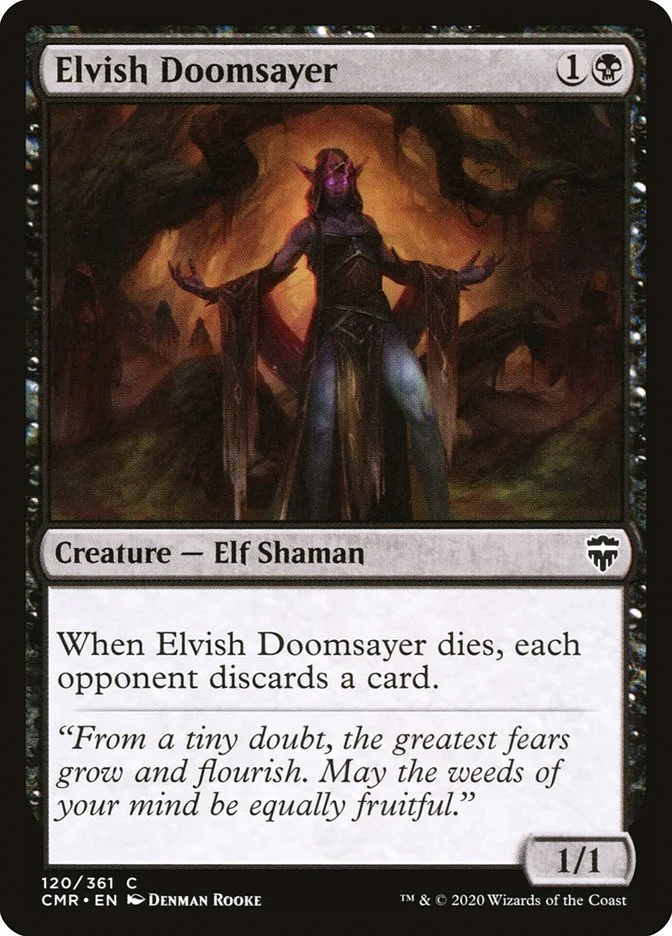 Elvish Doomsayer 「CMR/120」「EN」