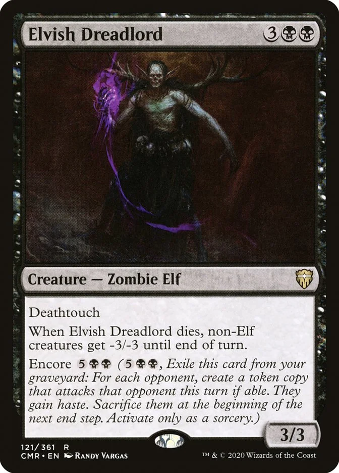 Elvish Dreadlord 「CMR/121」「EN」