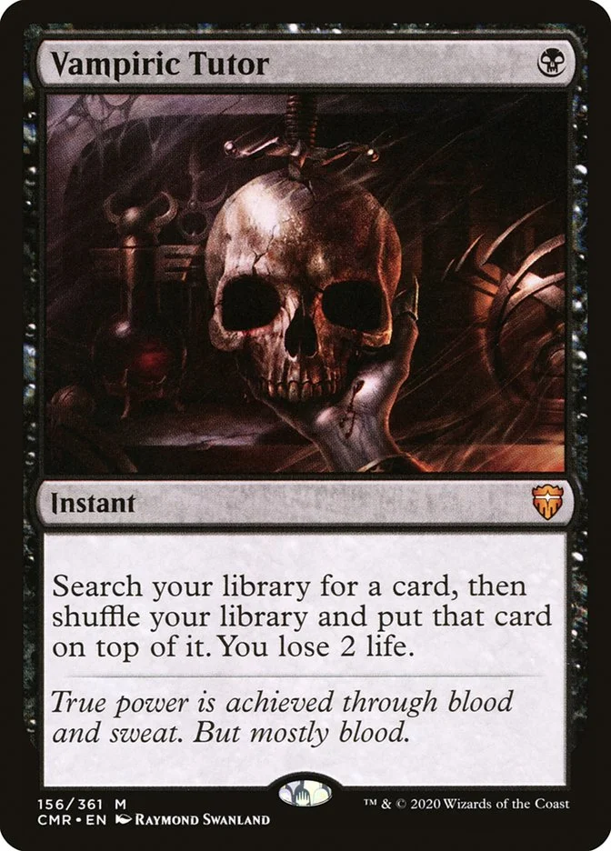 Vampiric Tutor 「CMR/156」「EN」