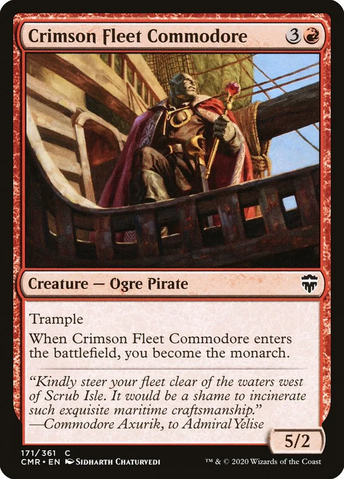 Crimson Fleet Commodore 「CMR/171」「EN」