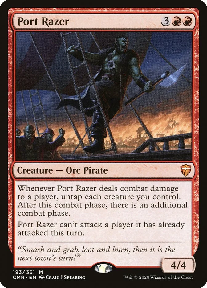 Port Razer 「CMR/193」「EN」