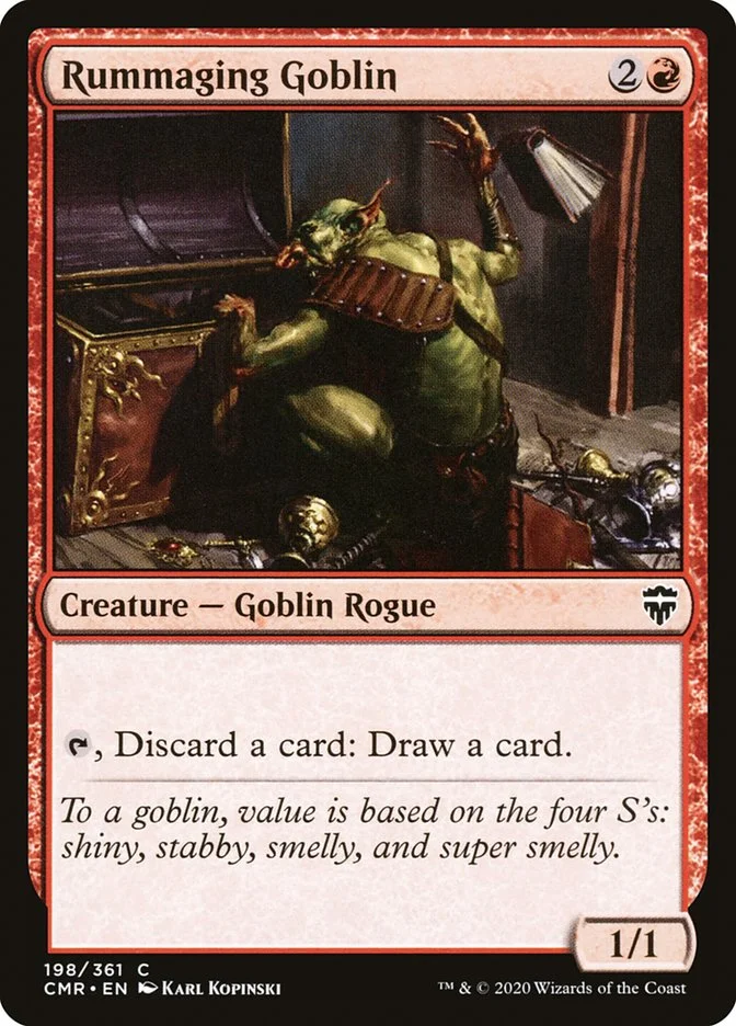 Rummaging Goblin 「CMR/198」「EN」