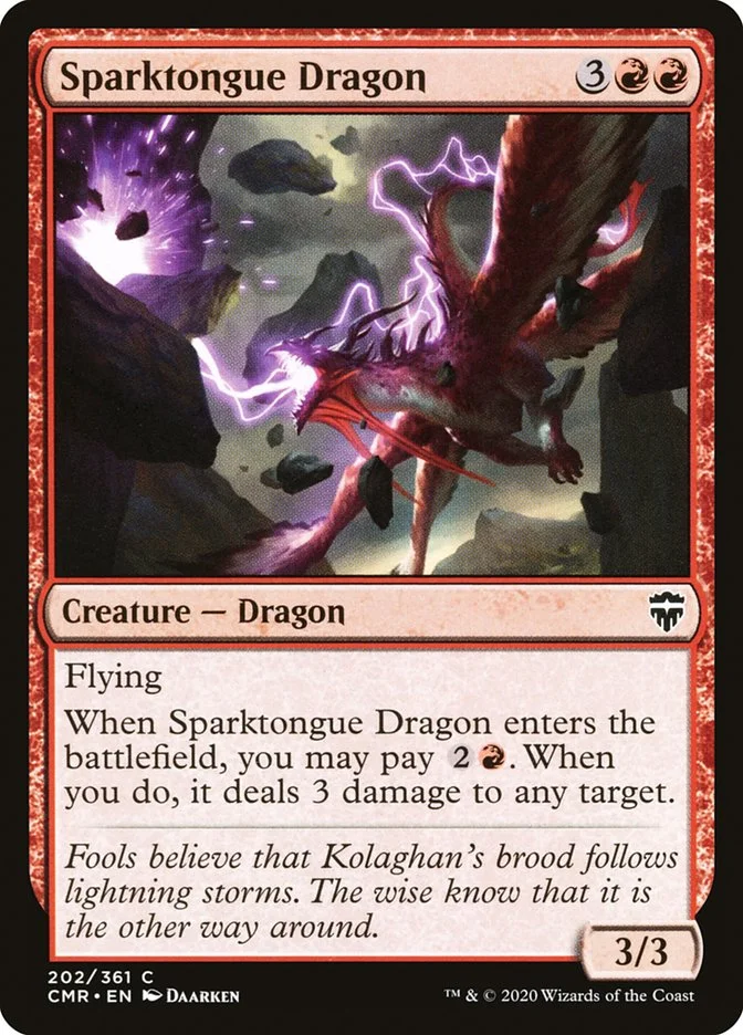 Sparktongue Dragon 「CMR/202」「EN」