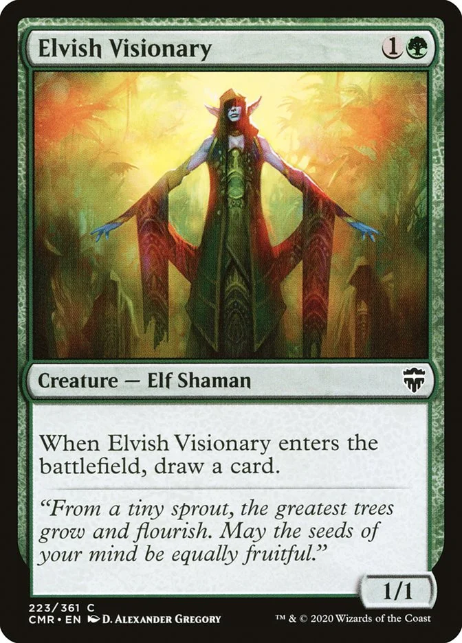 Elvish Visionary 「CMR/223」「EN」