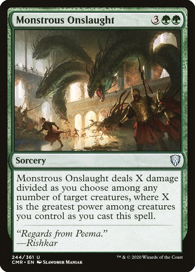 Monstrous Onslaught 「CMR/244」「EN」
