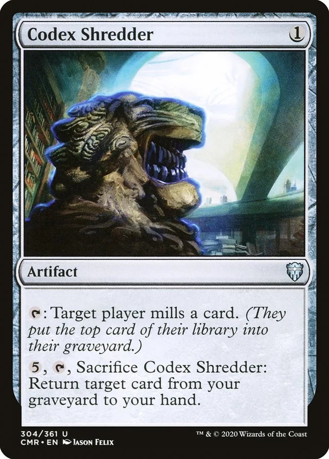 Codex Shredder 「CMR/304」「EN」