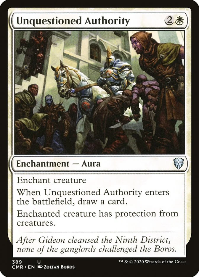 Unquestioned Authority 「CMR/389」「EN」