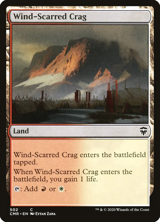 Wind-Scarred Crag 「CMR/502」「EN」
