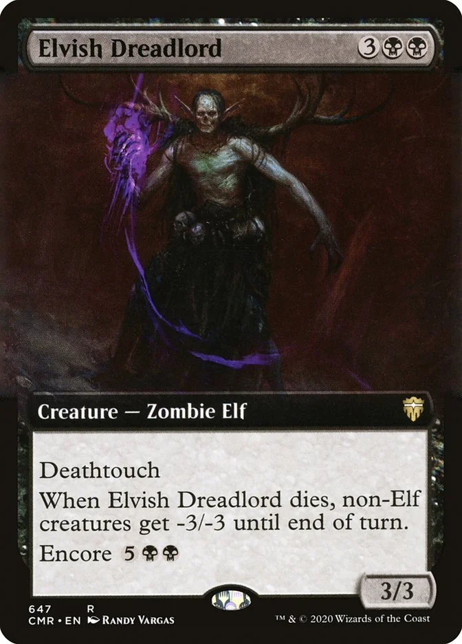 Elvish Dreadlord 「CMR/647」「EN」