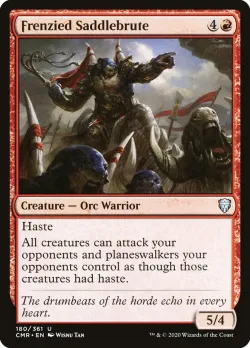 Frenzied Saddlebrute #180 · Magic: The Gathering