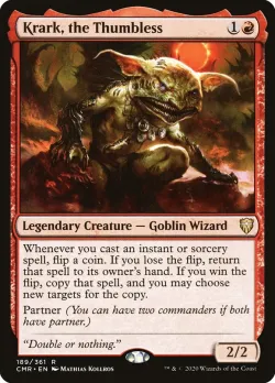 Krark, the Thumbless #189 · Magic: The Gathering