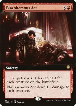 Blasphemous Act #661 · Magic: The Gathering
