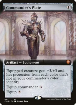 Commander's Plate 「CMR/692」「EN」