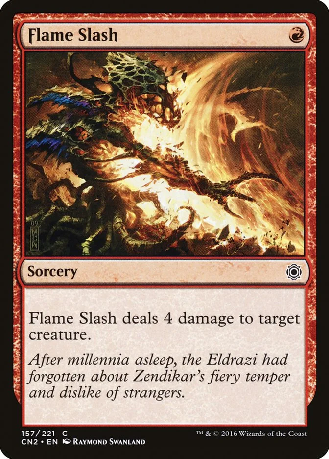 Flame Slash 「CN2/157」「EN」