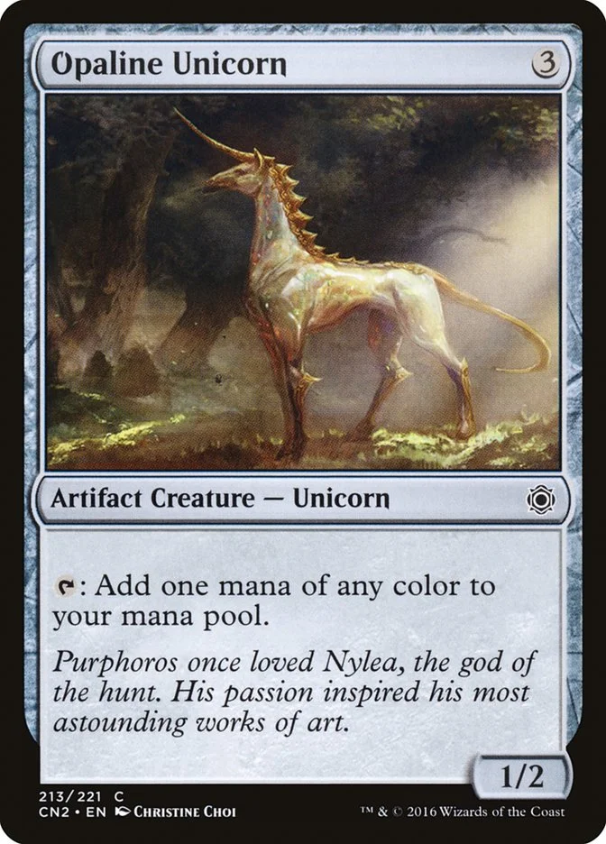 Opaline Unicorn 「CN2/213」「EN」