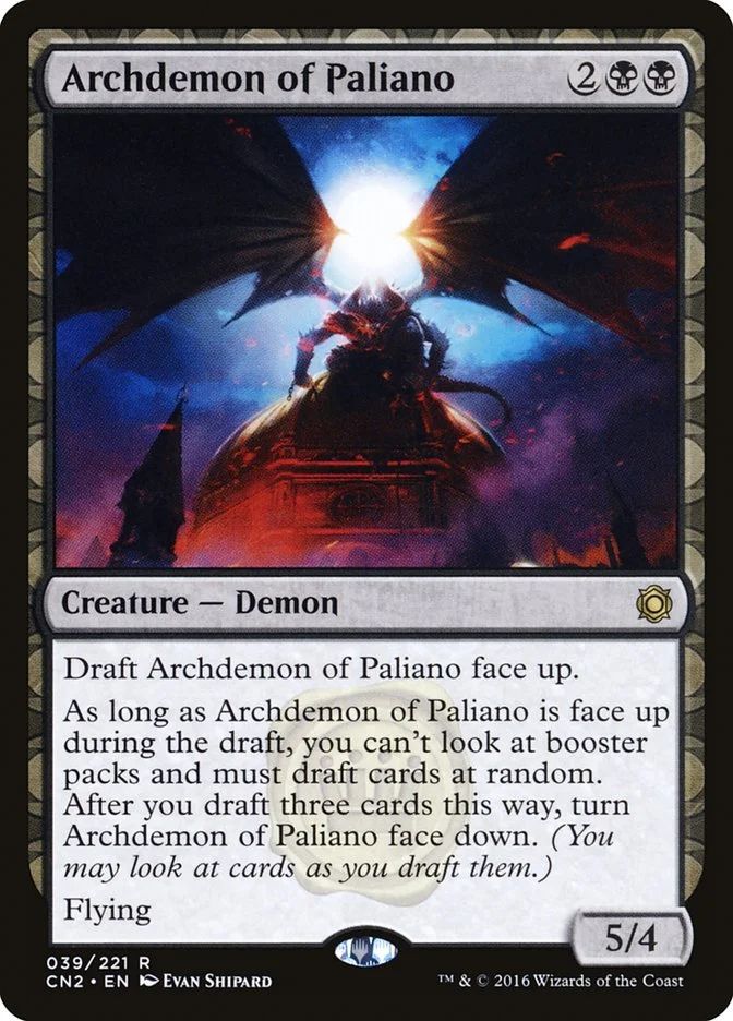 Archdemon of Paliano 「CN2/39」「EN」