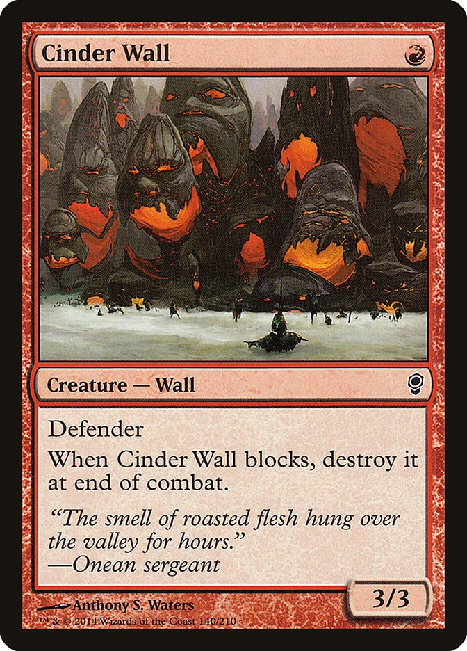 Cinder Wall 「CNS/140」「EN」