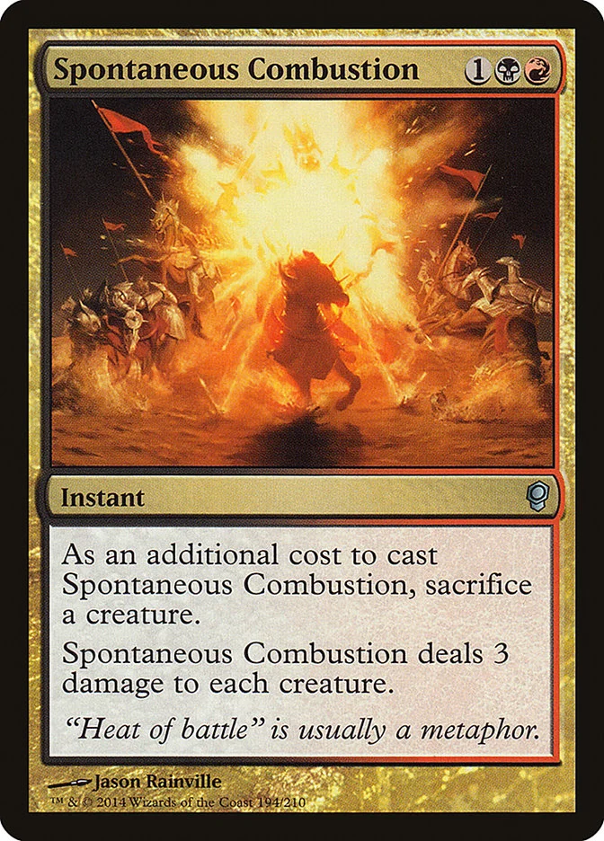 Spontaneous Combustion 「CNS/194」「EN」