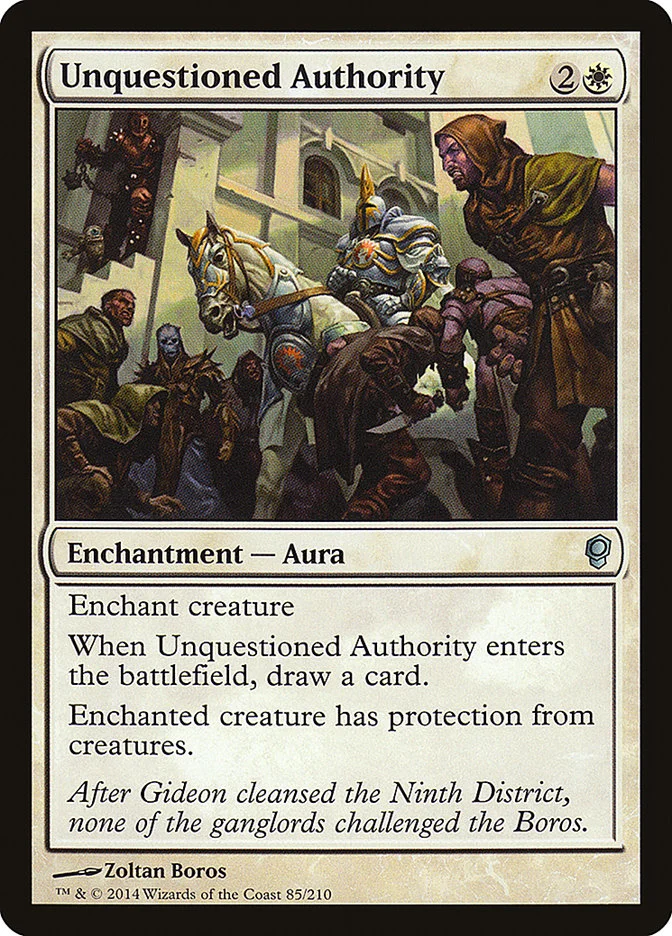 Unquestioned Authority 「CNS/85」「EN」