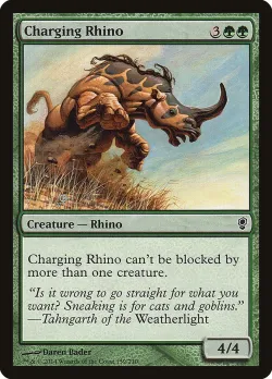 Charging Rhino #159 · Magic: The Gathering