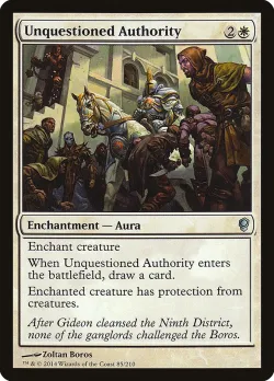 Unquestioned Authority #85 · Magic: The Gathering
