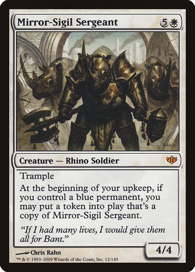 Mirror-Sigil Sergeant 「CON/12」「EN」
