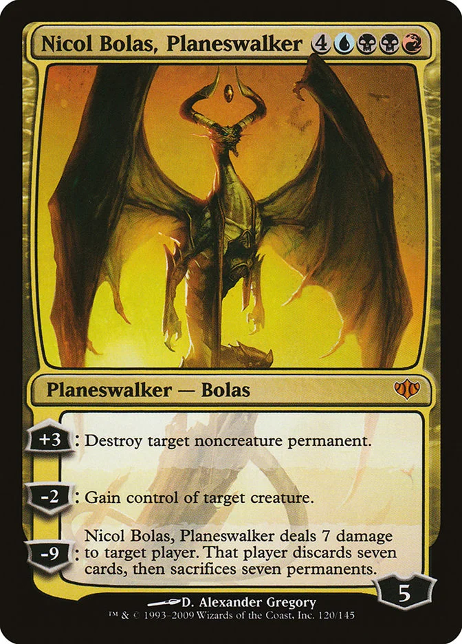 Nicol Bolas, Planeswalker 「CON/120」「EN」
