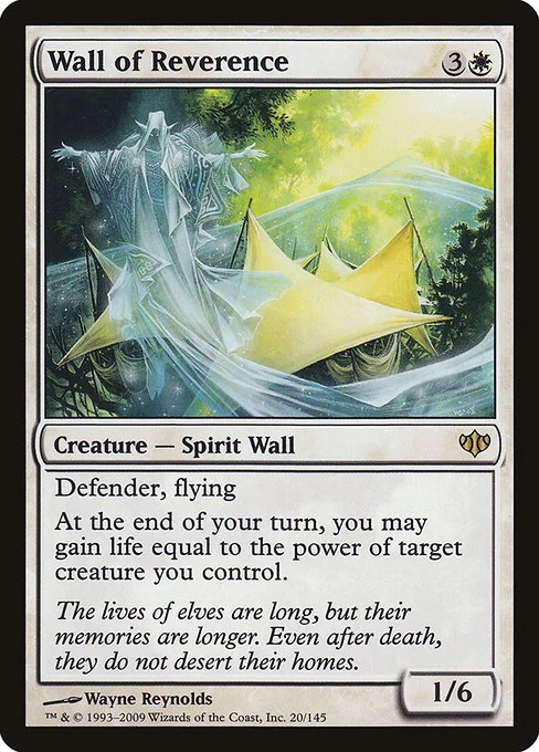 Wall of Reverence [CON/20]