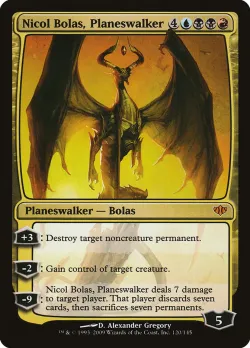 Nicol Bolas, Planeswalker 「CON/120」「EN」
