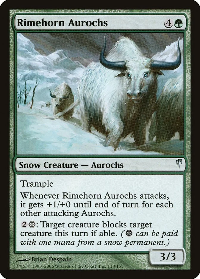 Rimehorn Aurochs 「CSP/118」「EN」