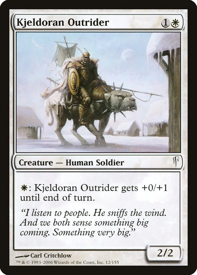 Kjeldoran Outrider 「CSP/12」「EN」