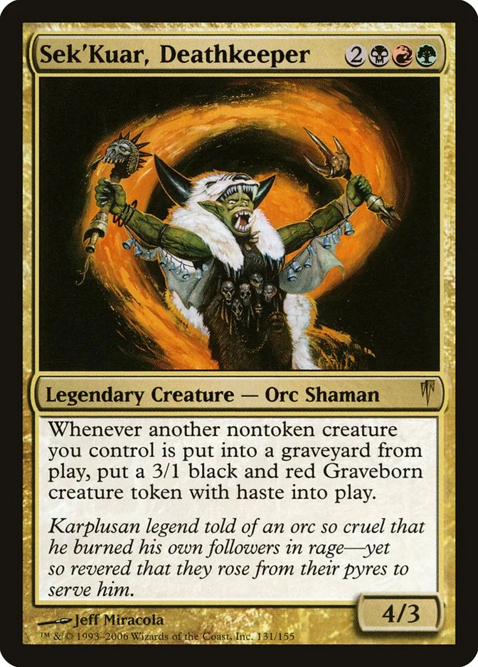 Sek'Kuar, Deathkeeper 「CSP/131」「EN」