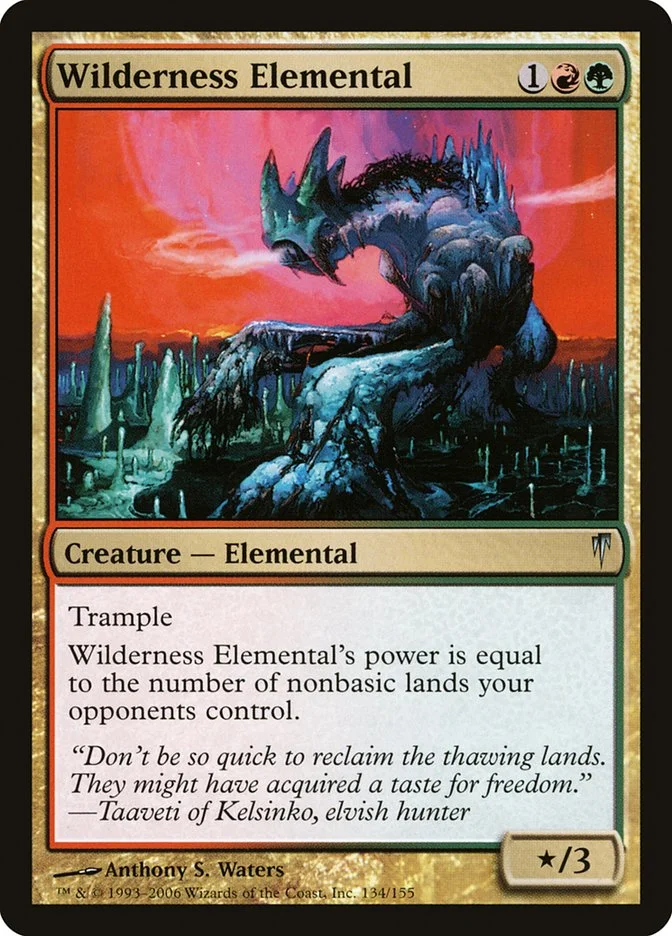 Wilderness Elemental 「CSP/134」「EN」