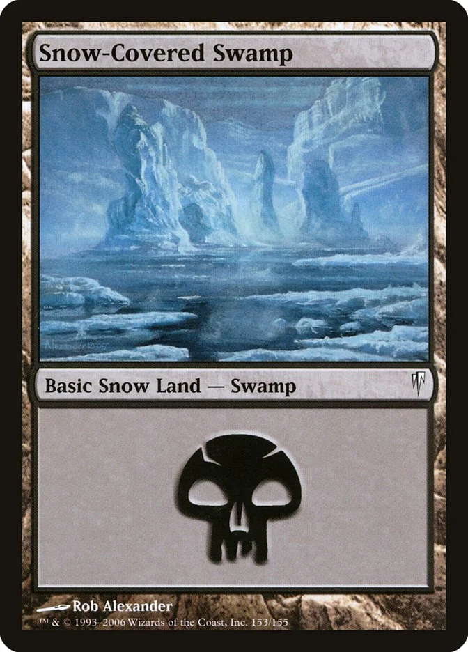 Snow-Covered Swamp 「CSP/153」「EN」