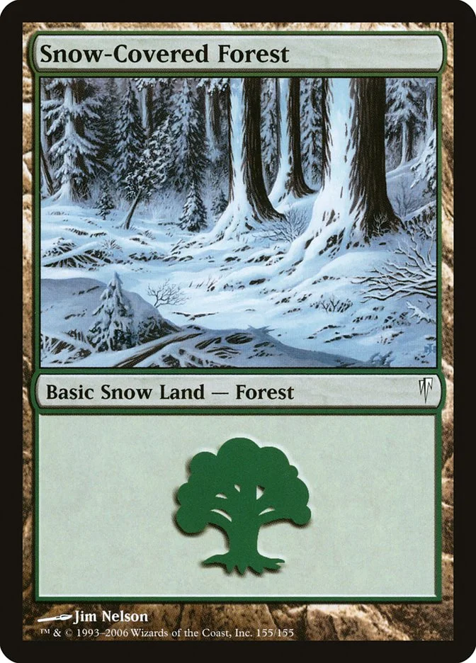 Snow-Covered Forest 「CSP/155」「EN」