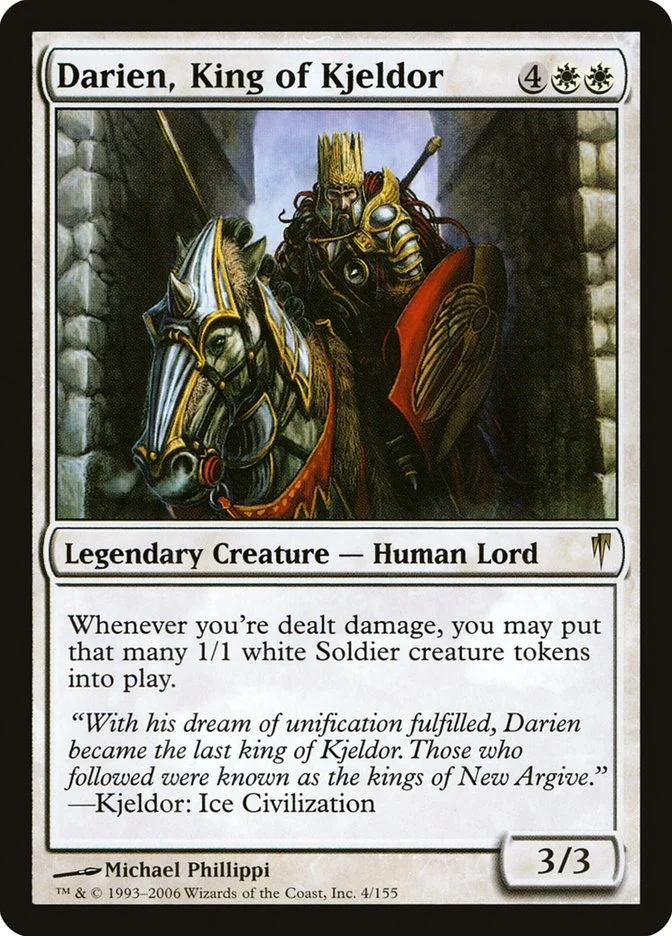 Darien, King of Kjeldor 「CSP/4」「EN」