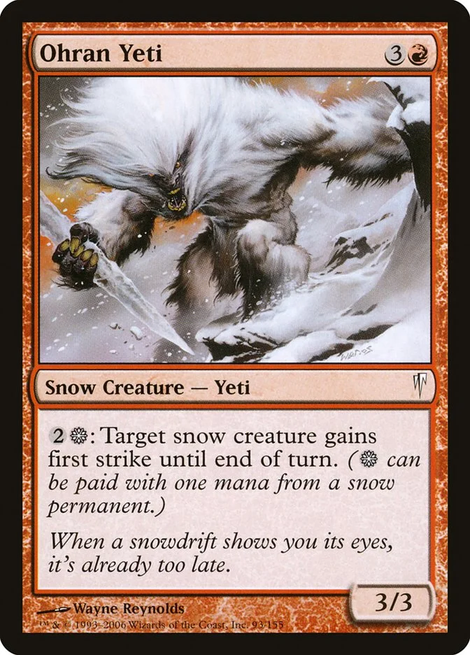 Ohran Yeti 「CSP/93」「EN」