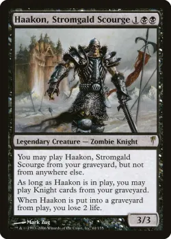 Haakon, Stromgald Scourge #61 · Magic: The Gathering
