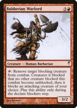 Balduvian Warlord #77 · Magic: The Gathering