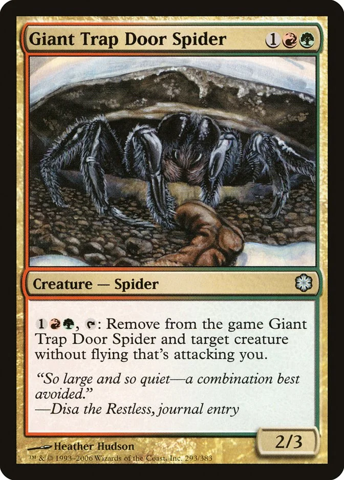 Giant Trap Door Spider 「CST/293」「EN」