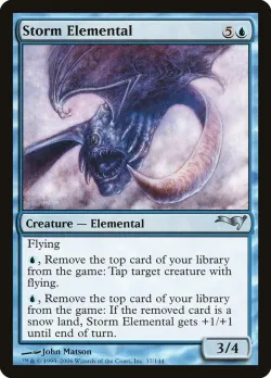 Storm Elemental #37 · Magic: The Gathering